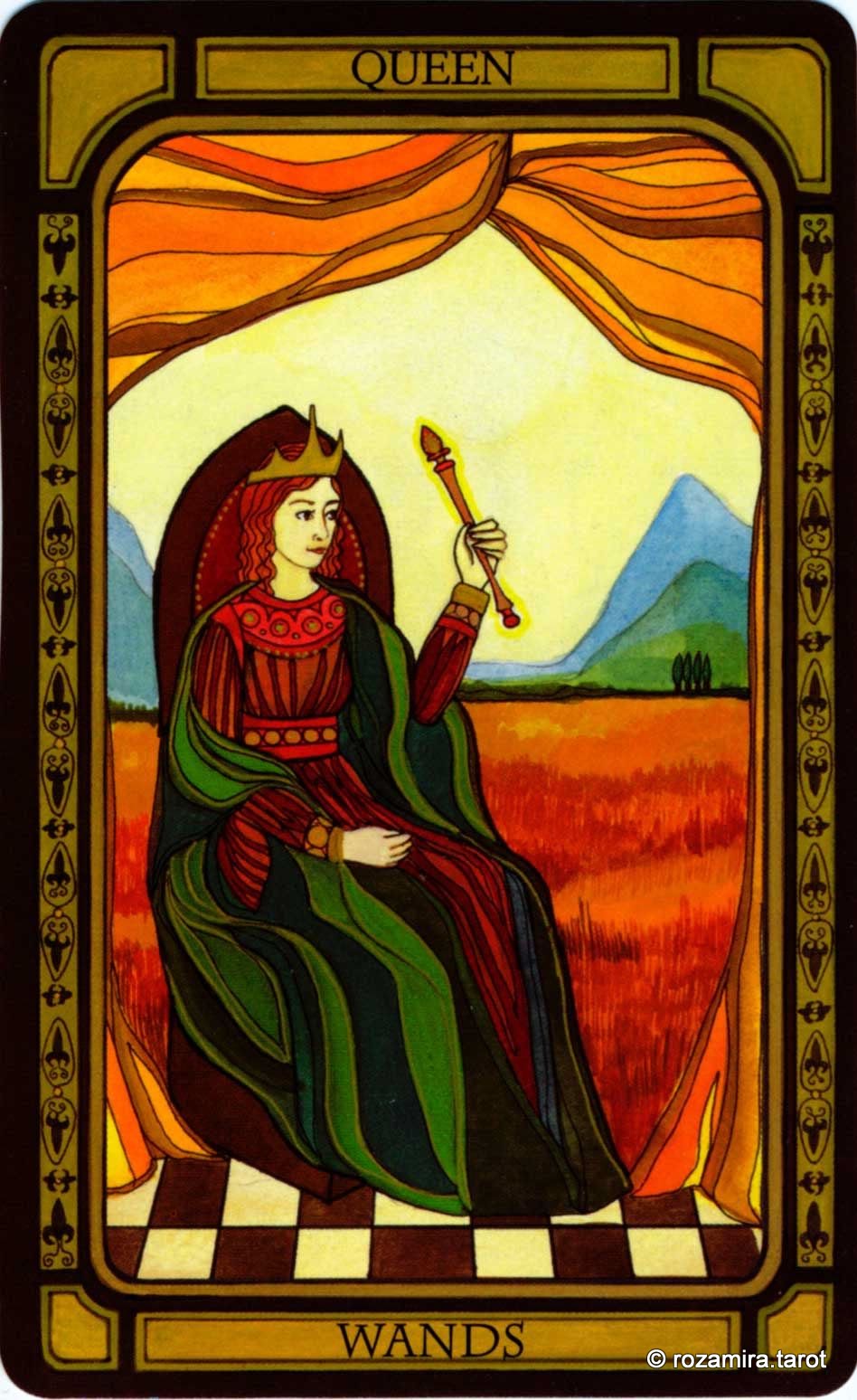 The Golden Tarot (Liz Dean)